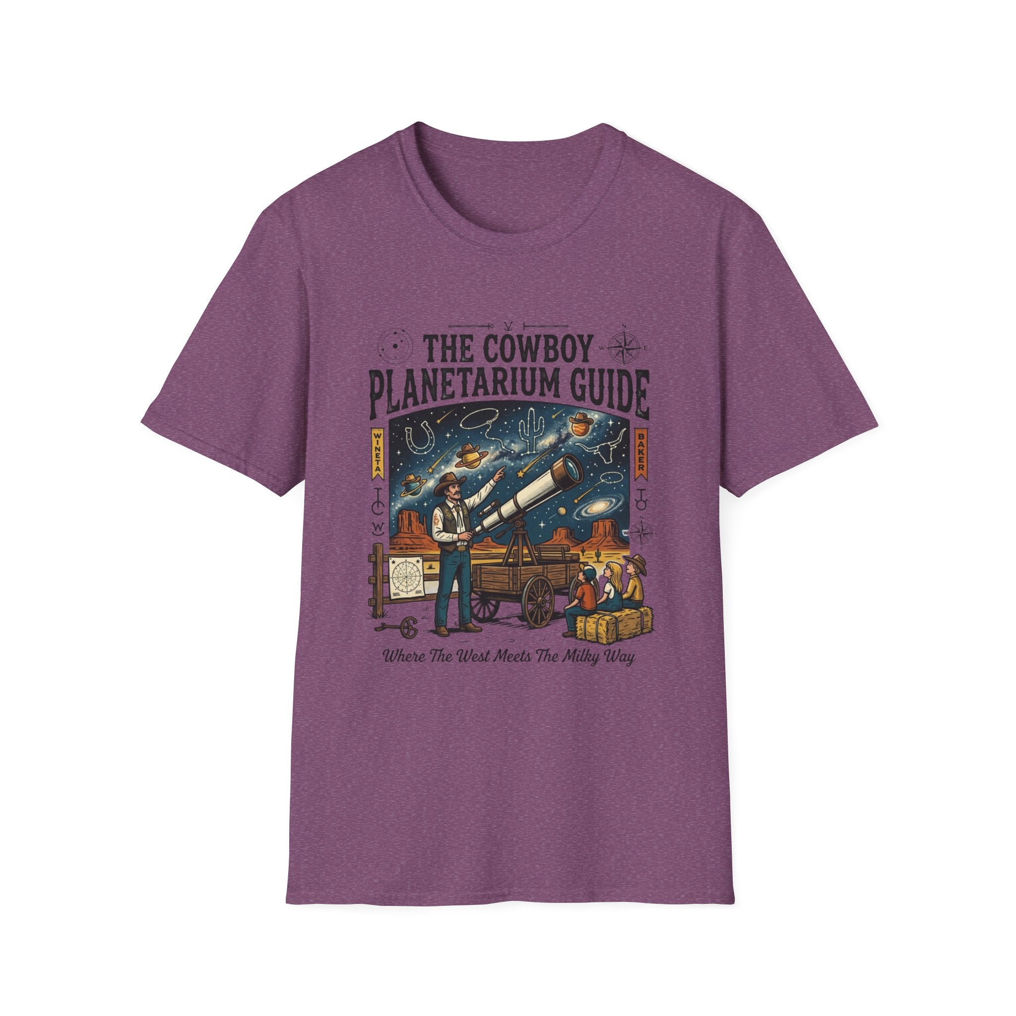 The Cowboy Planetarium Guide T-Shirt