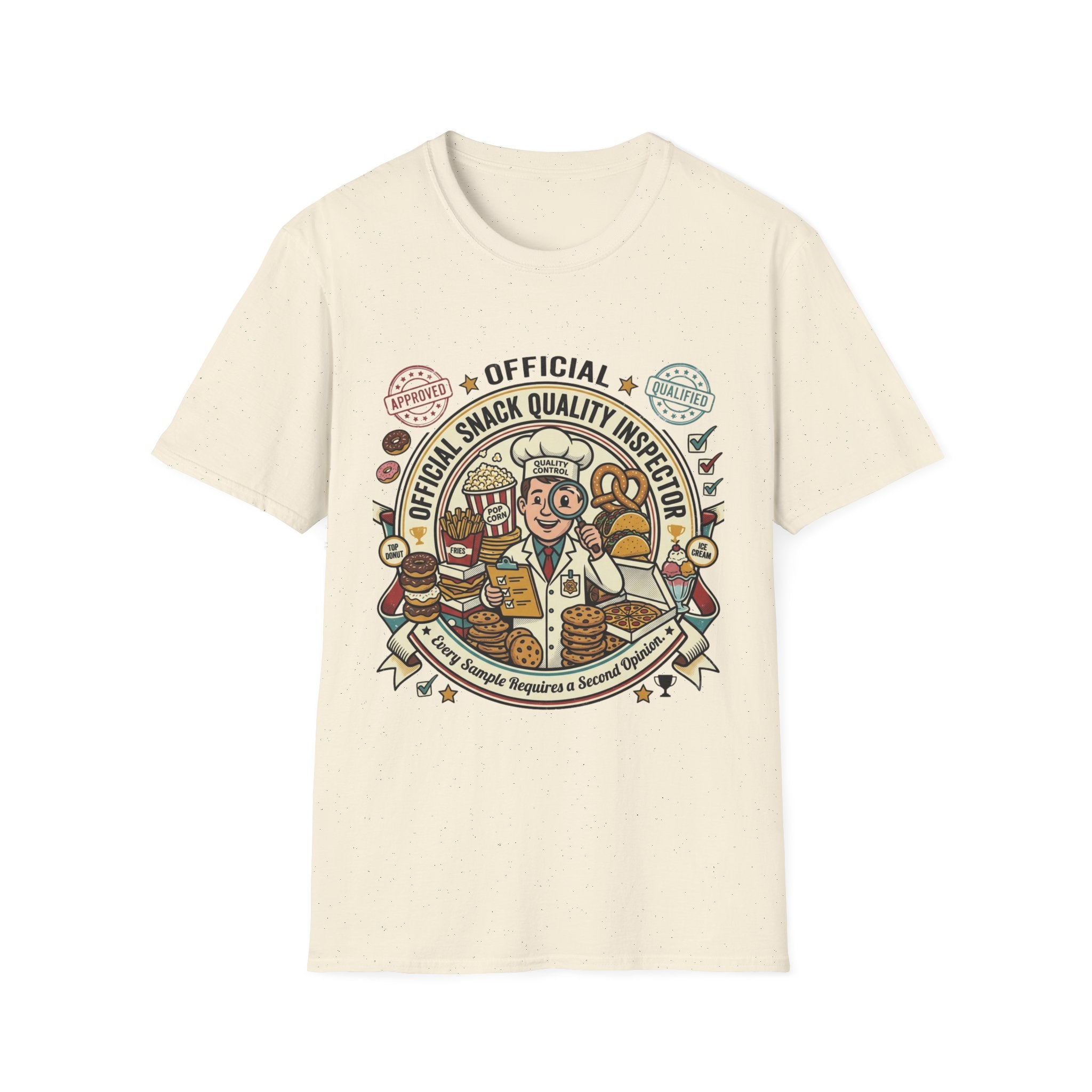 Official Snack Quality Inspector T-Shirt