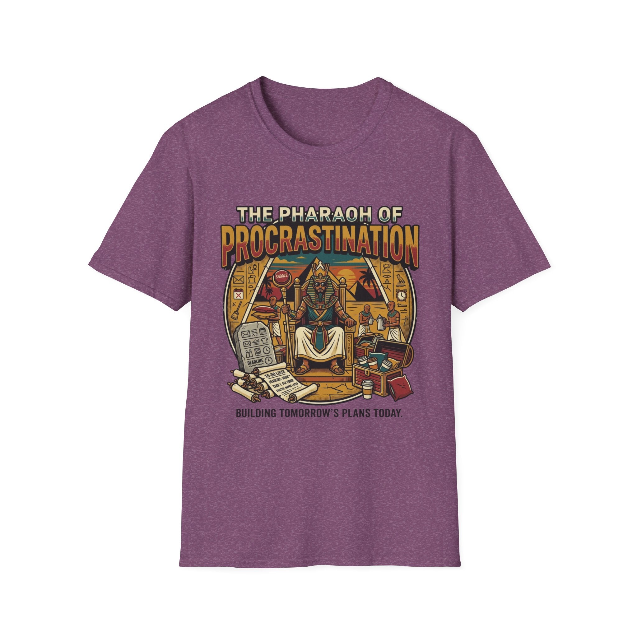 The Pharaoh of Procrastination T-Shirt