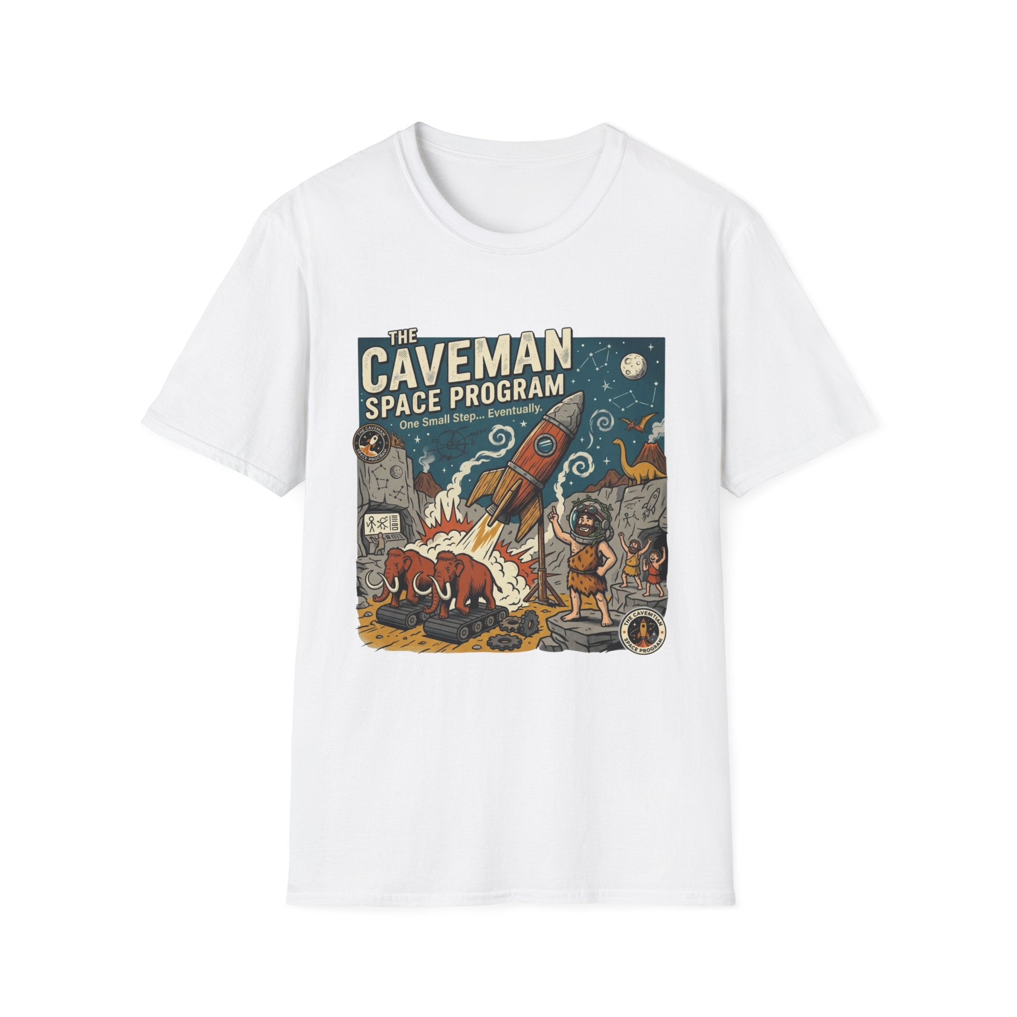 The Caveman Space Program T-Shirt