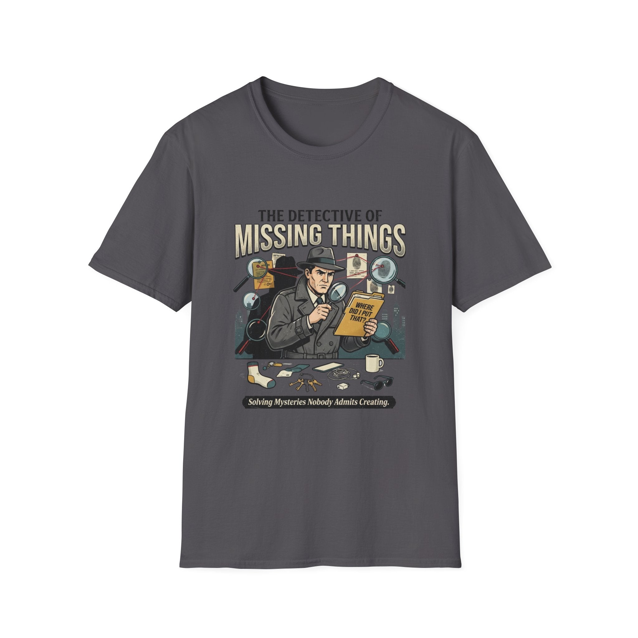 The Detective of Missing Things T-Shirt