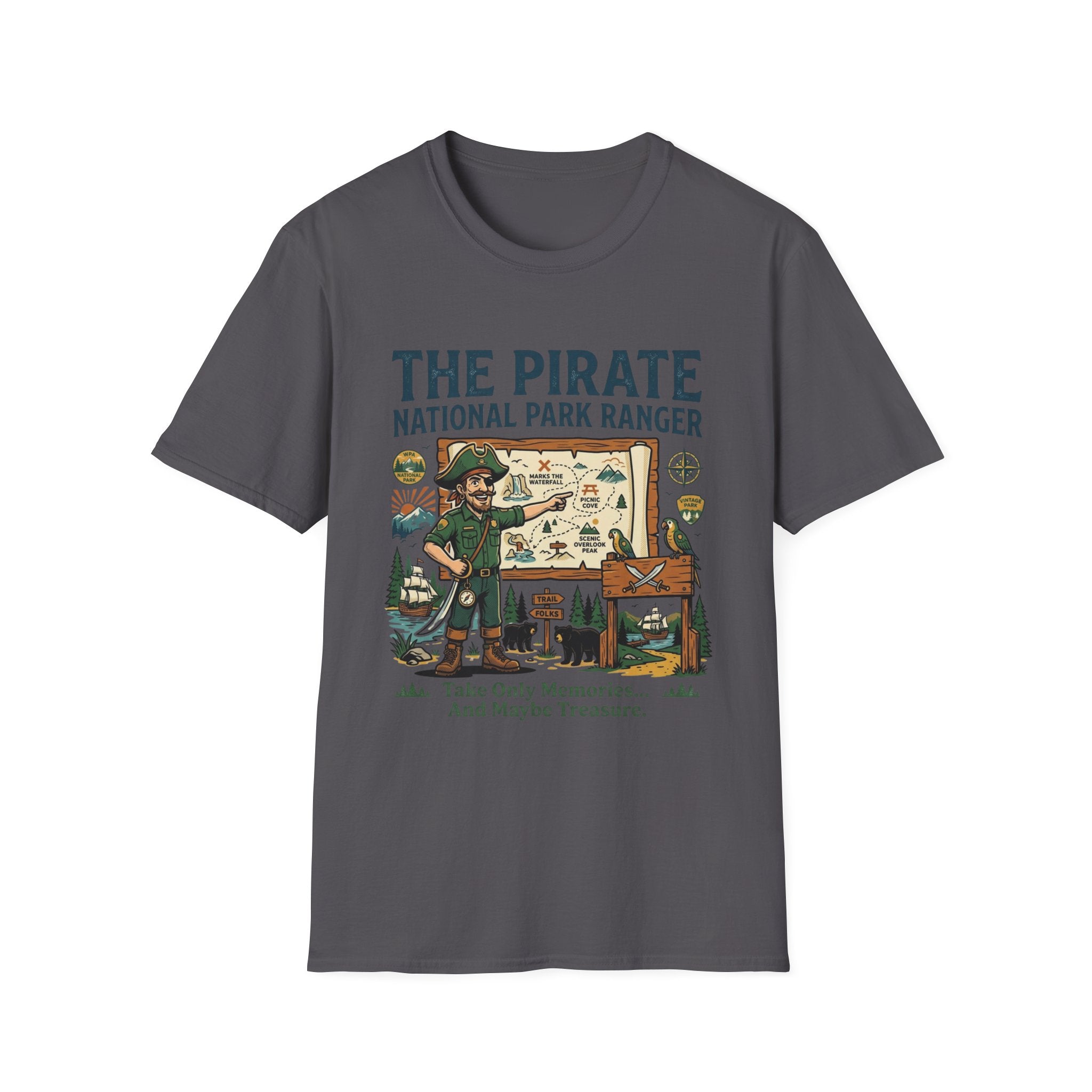 The Pirate National Park Ranger T-Shirt