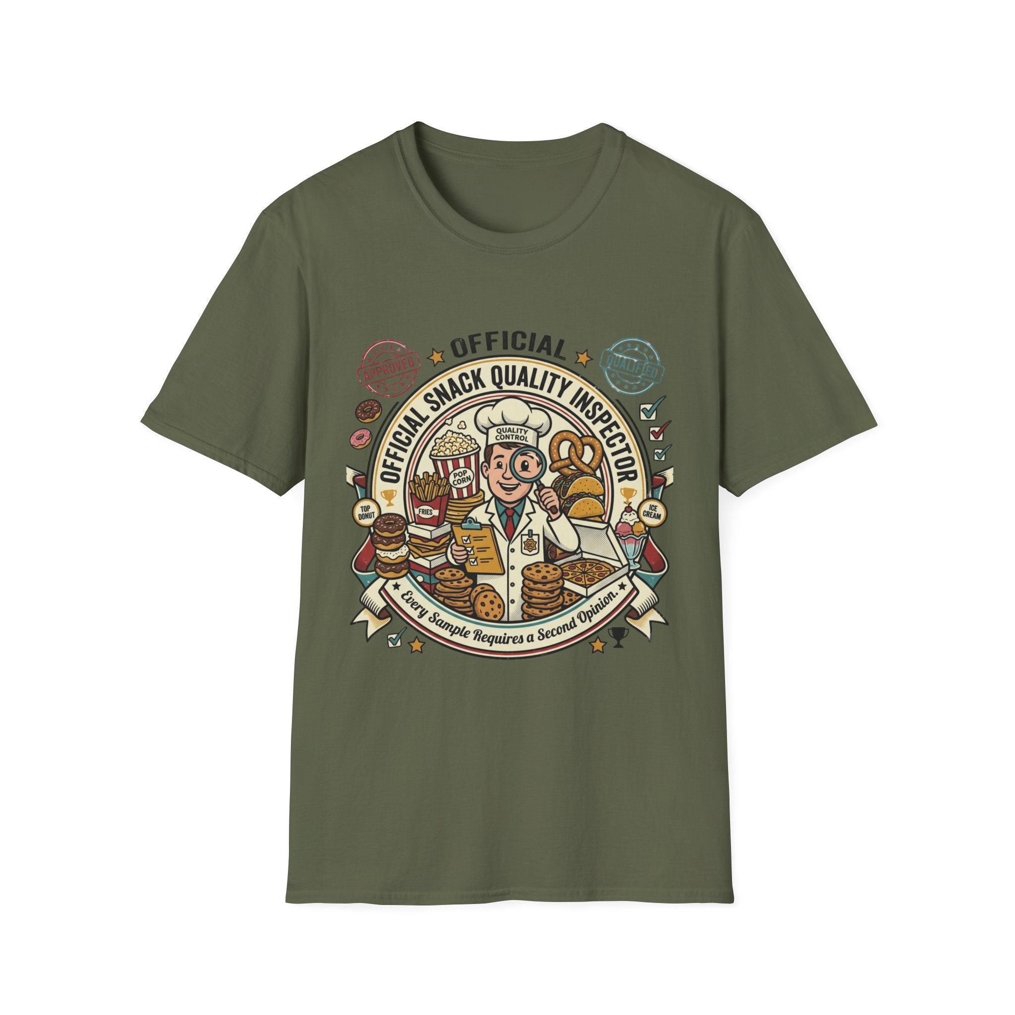 Official Snack Quality Inspector T-Shirt