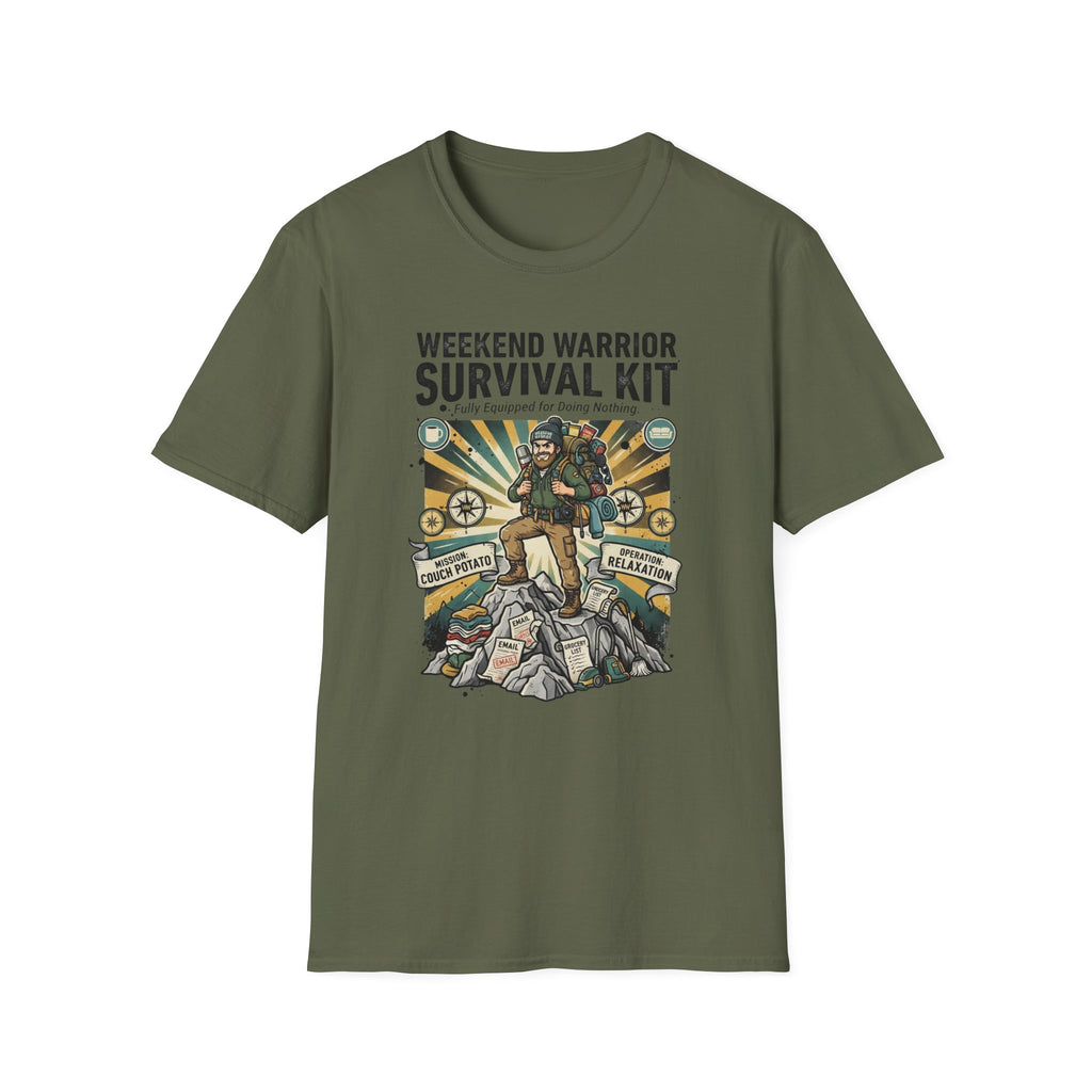 The Weekend Warrior Survival Kit T-Shirt