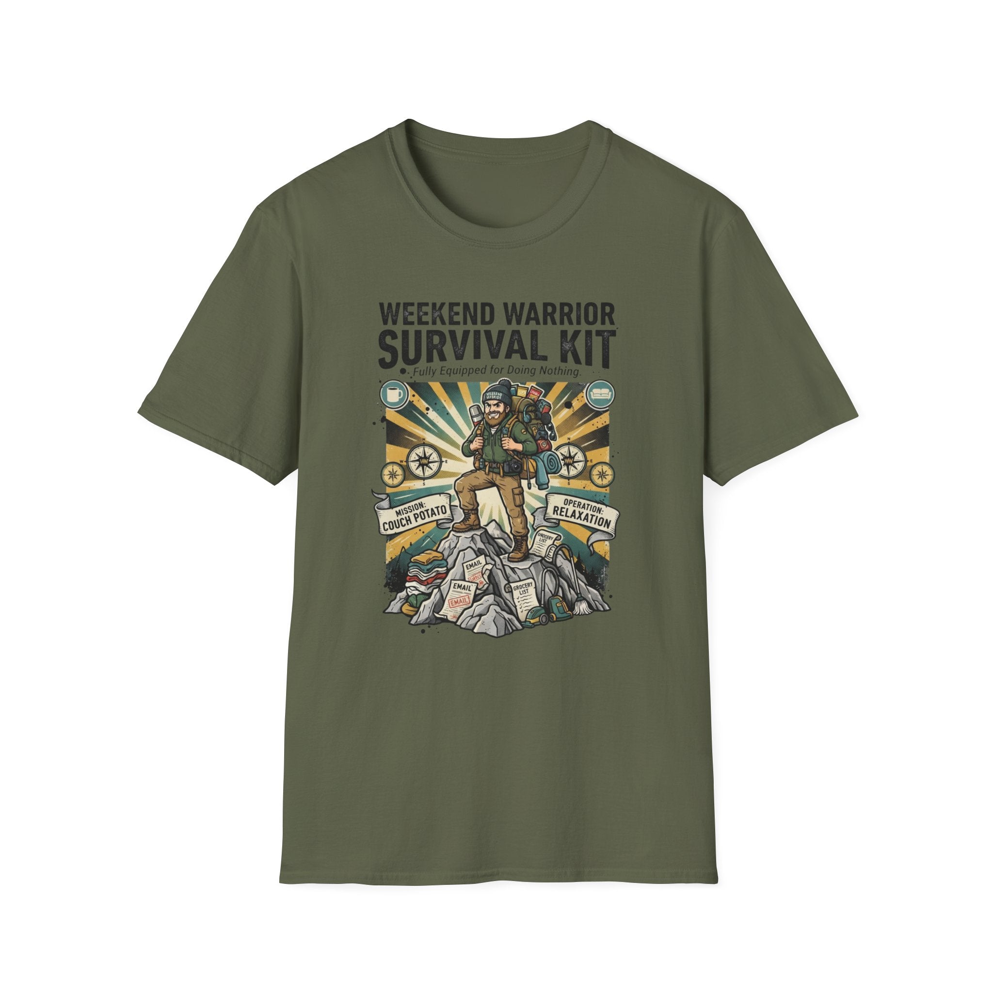 The Weekend Warrior Survival Kit T-Shirt