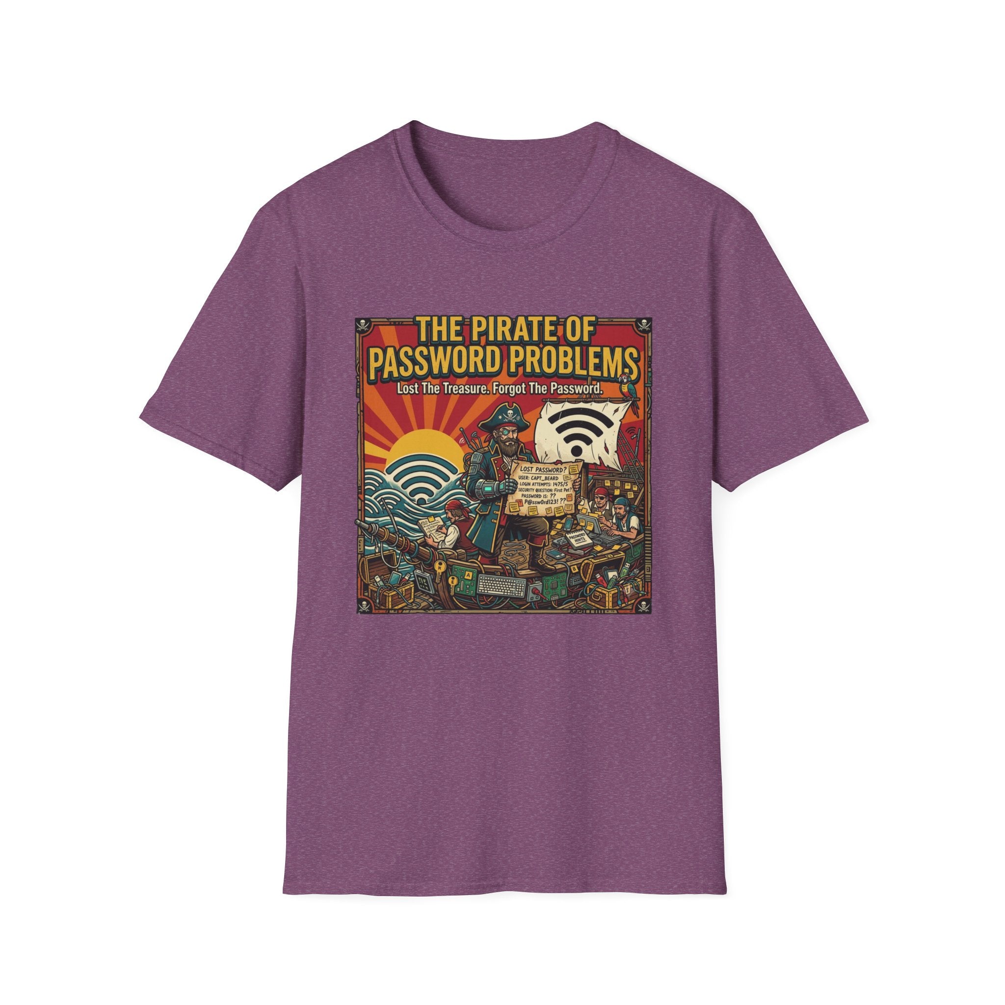 The Pirate of Password Problems T-Shirt