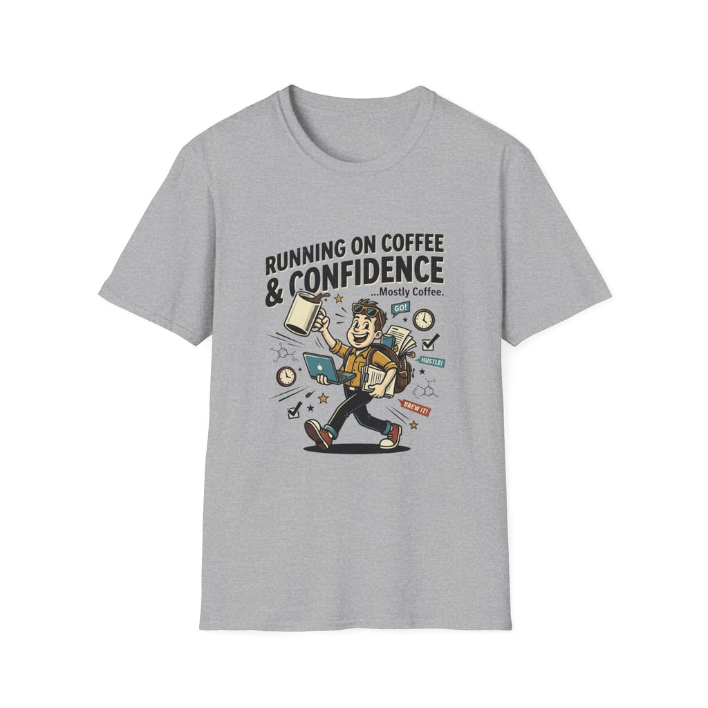 Running on Coffee and Confidence T-Shirt