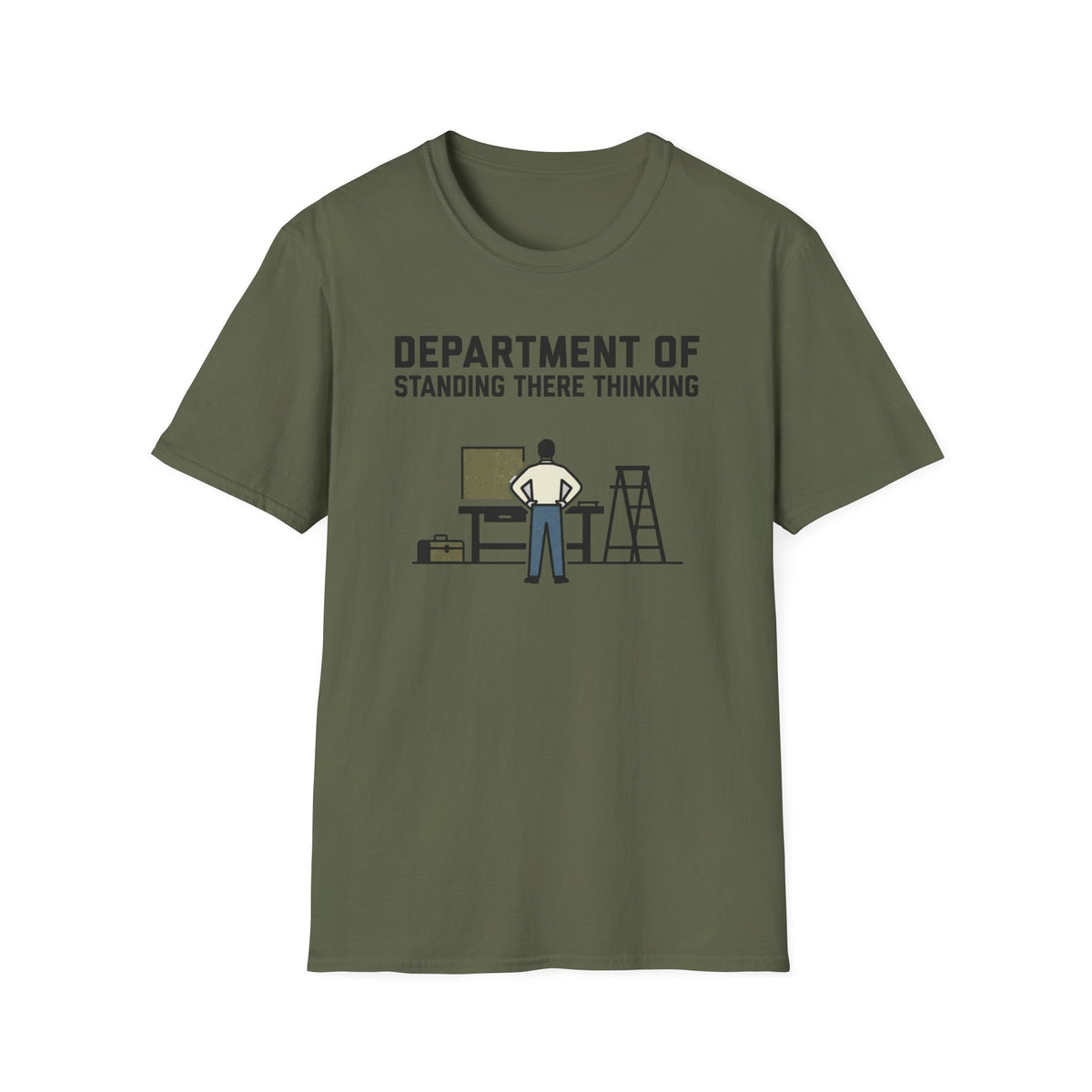 Department of Standing There Thinking T-Shirt