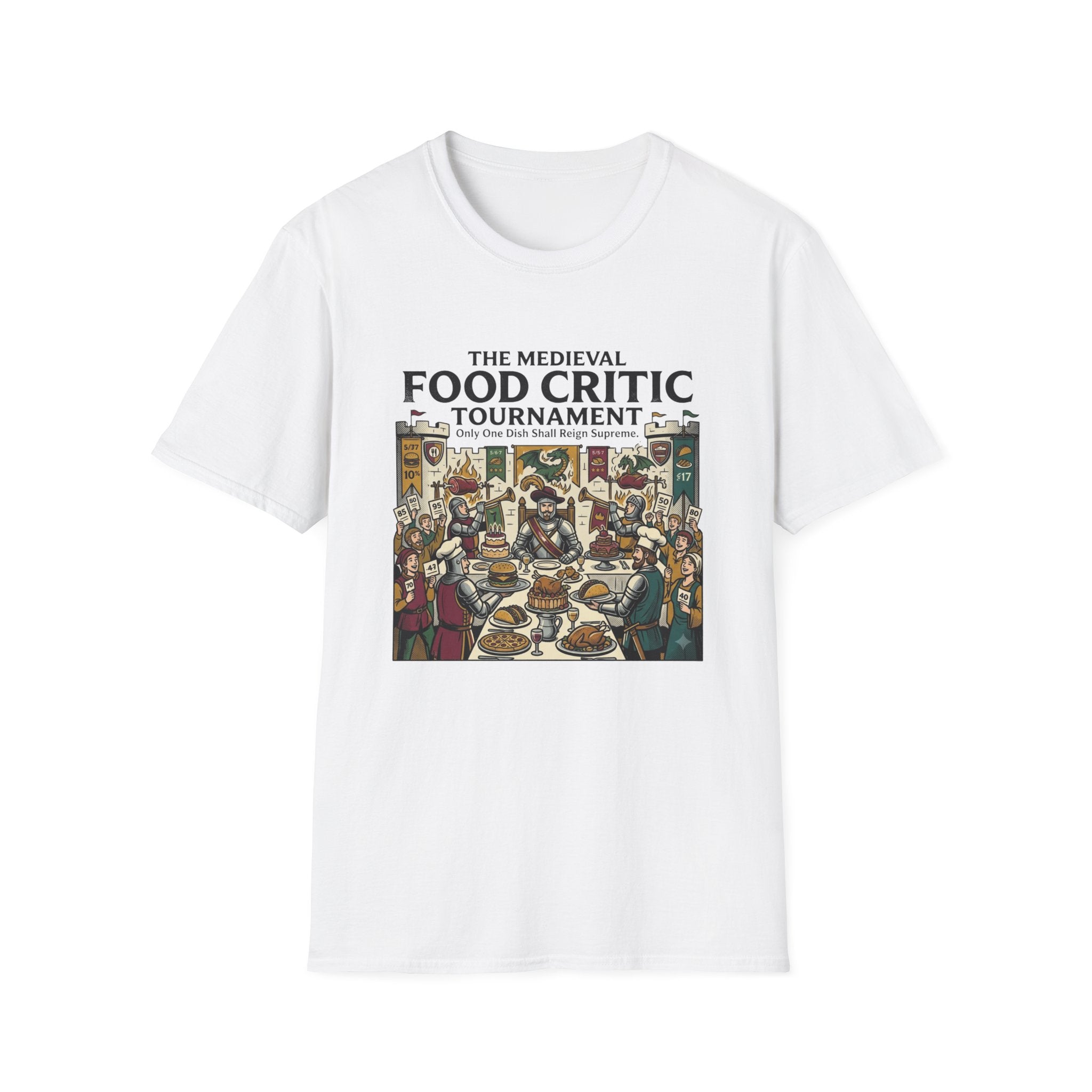 The Medieval Food Critic Tournament T-Shirt
