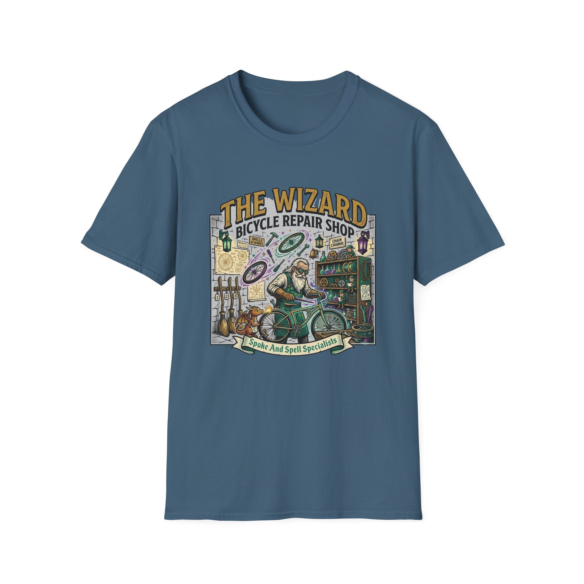 The Wizard Bicycle Repair Shop T-Shirt