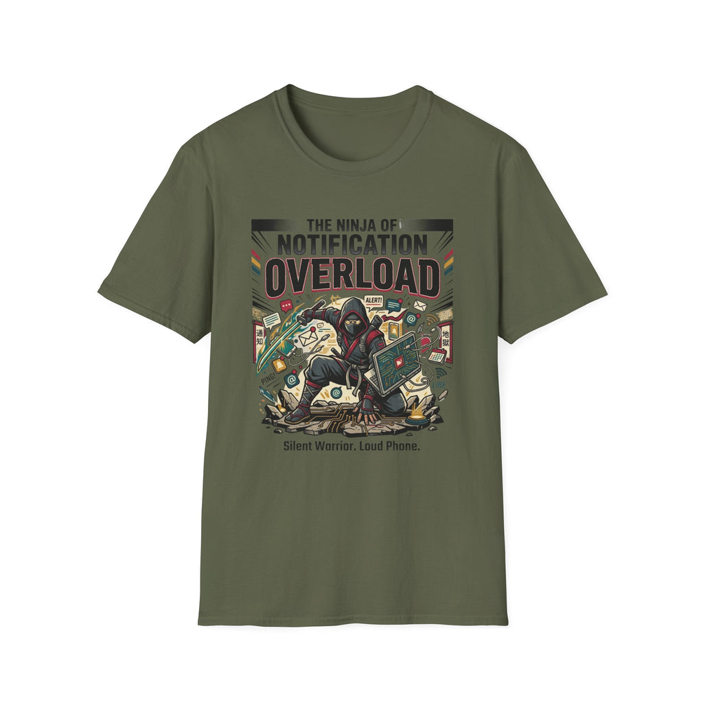 The Ninja of Notification Overload T-Shirt