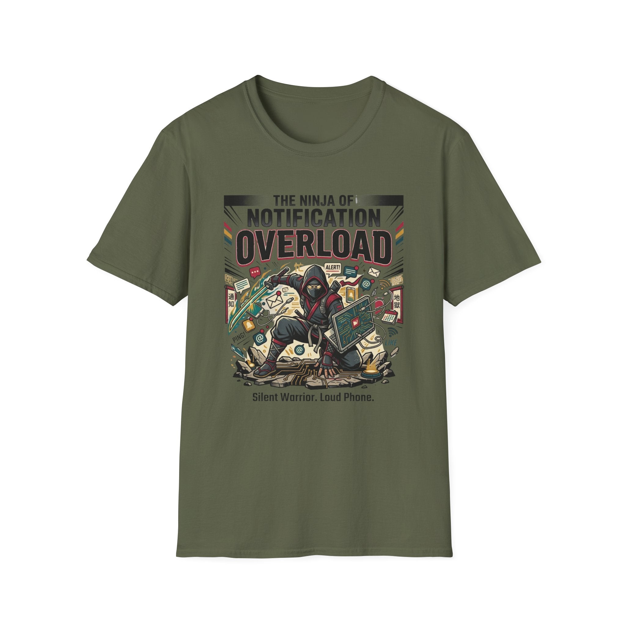 The Ninja of Notification Overload T-Shirt