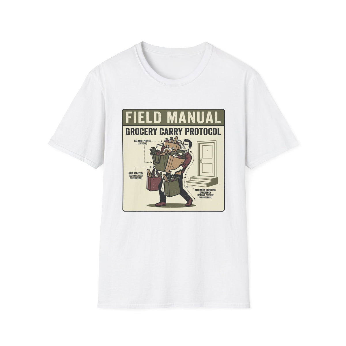 Field Manual- Grocery Carry Protocol T-Shirt