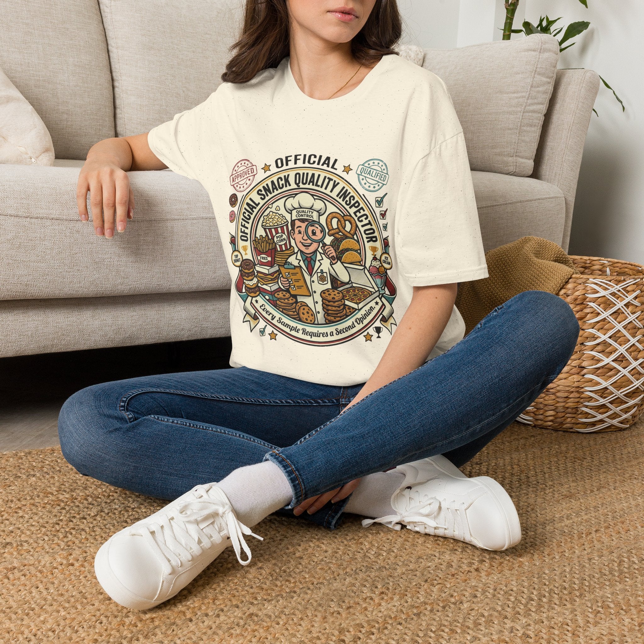 Official Snack Quality Inspector T-Shirt