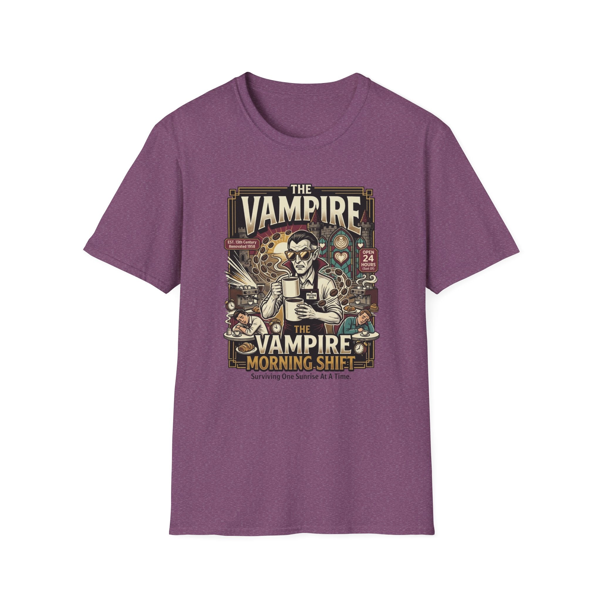 The Vampire Morning Shift T-Shirt