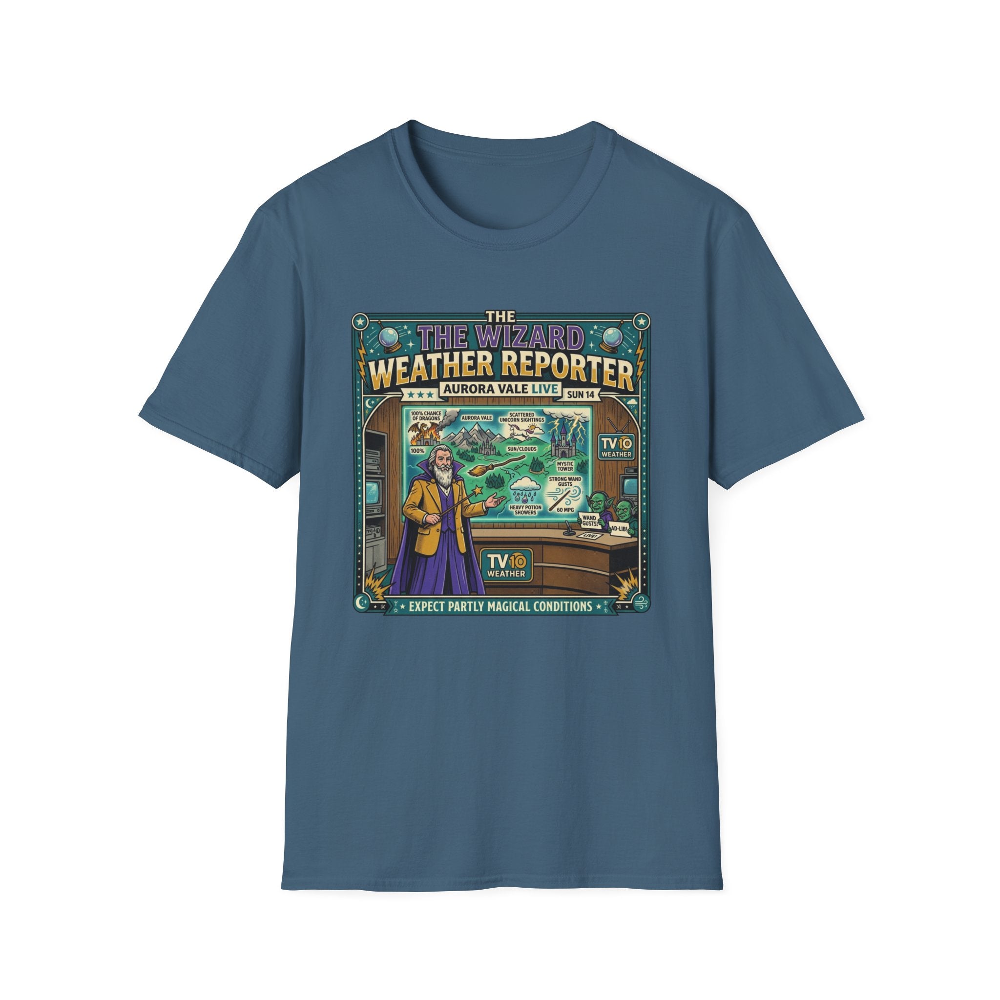 The Wizard Weather Reporter T-Shirt