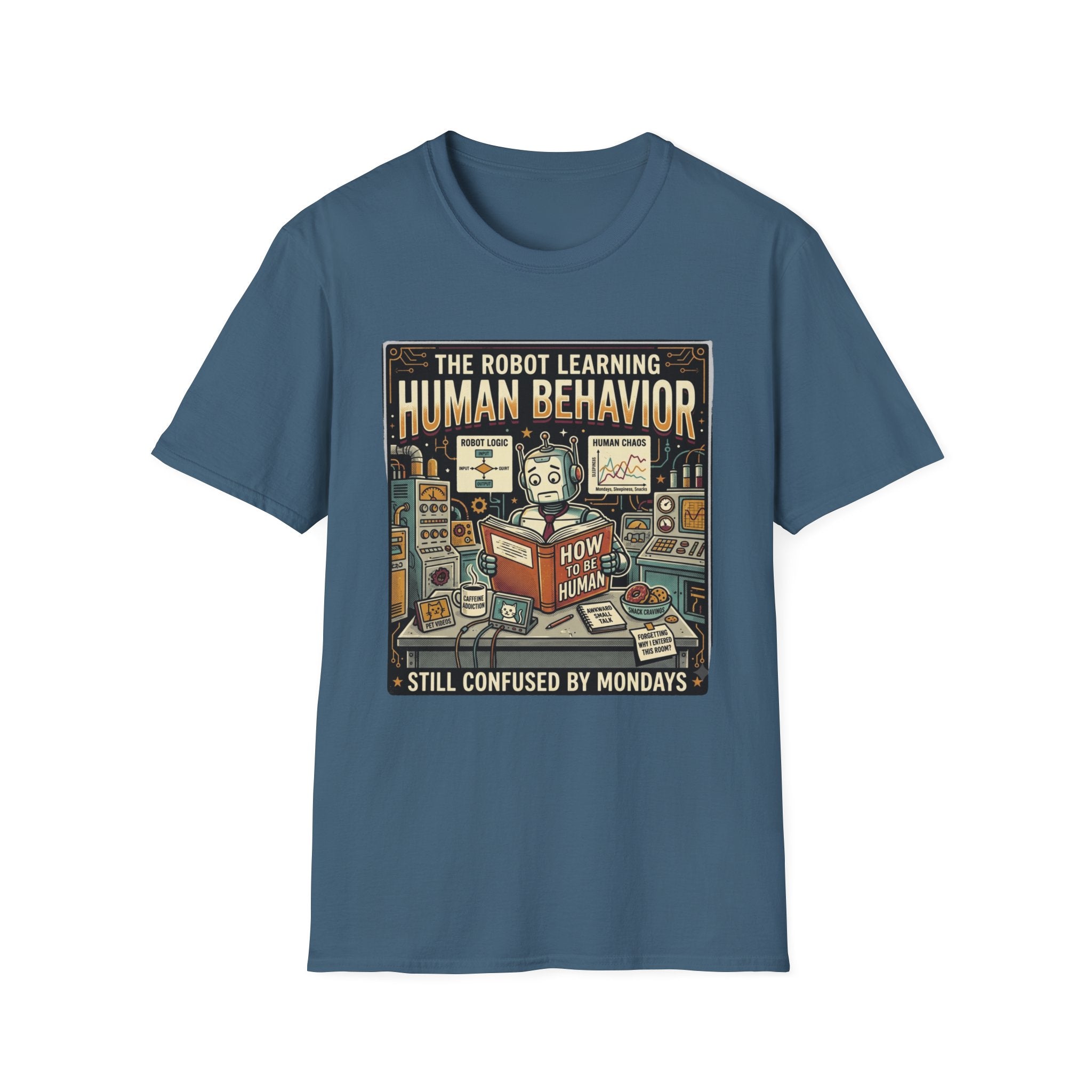 The Robot Learning Human Behavior T-Shirt