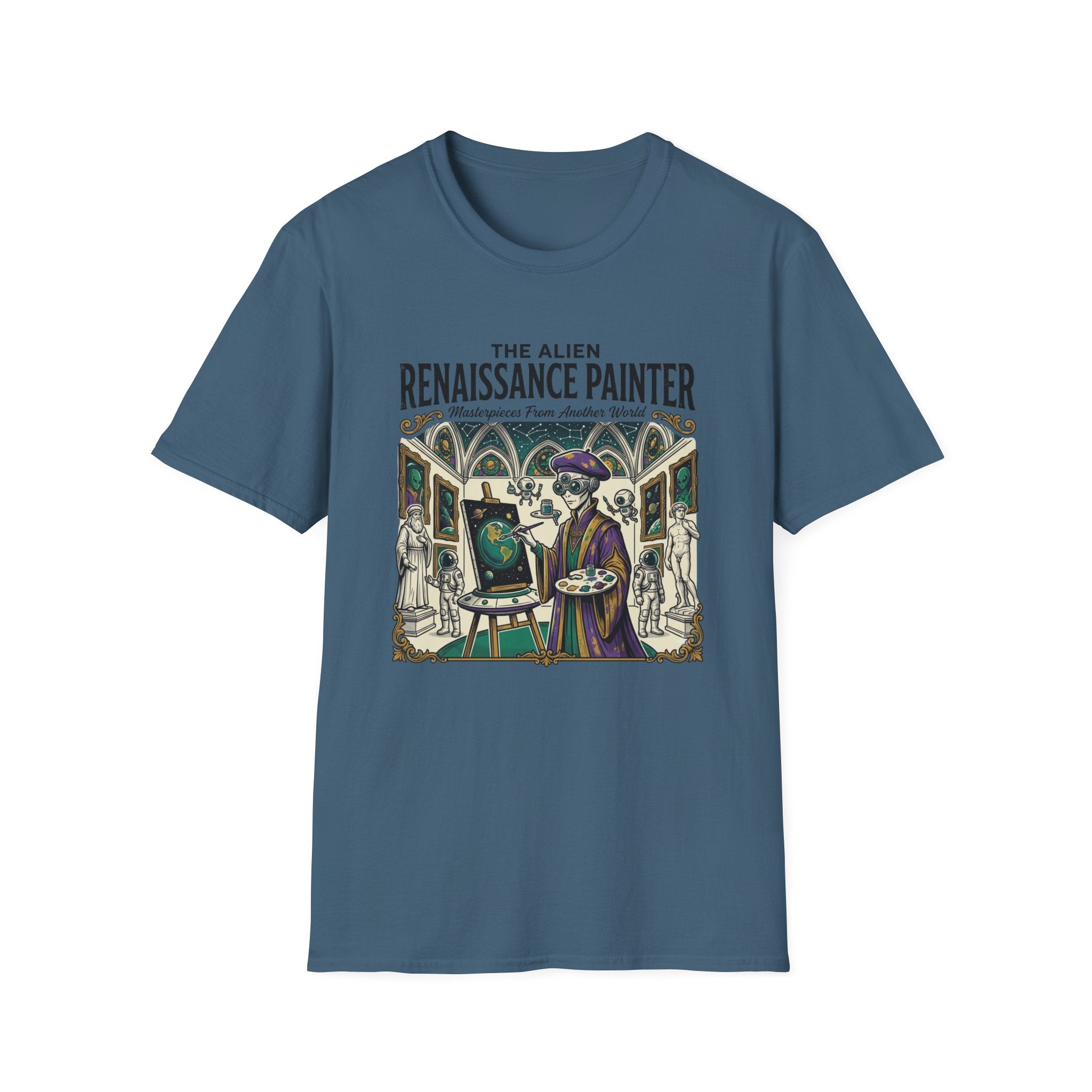 The Alien Renaissance Painter T-Shirt