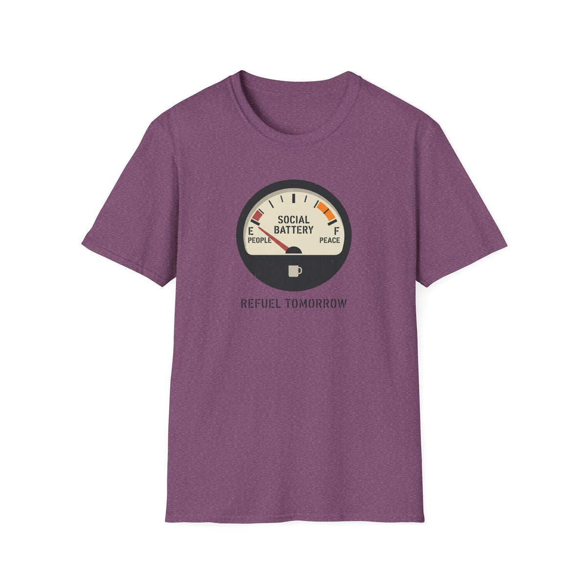 Social Battery Odometer T-Shirt