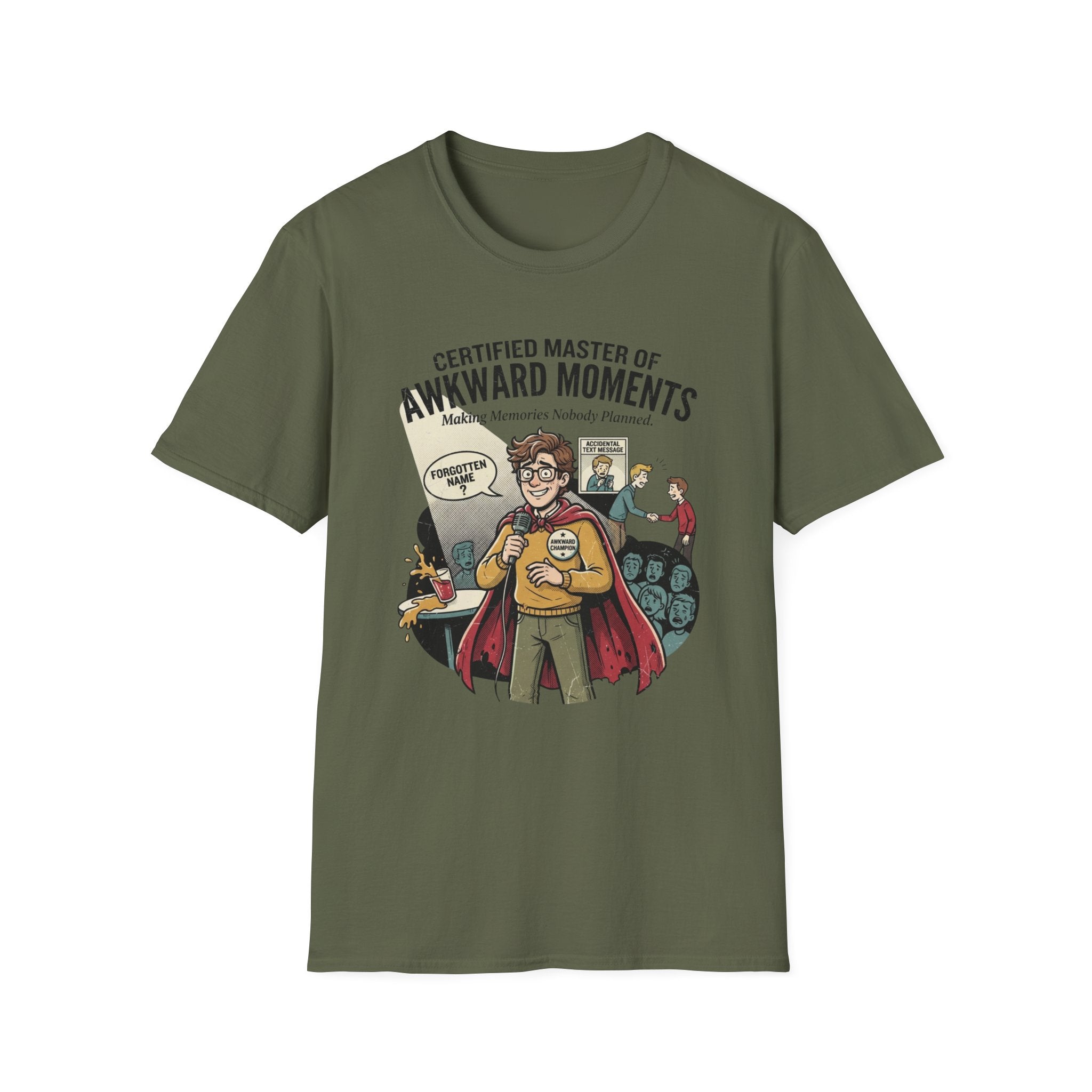 Certified Master of Awkward Moments T-Shirt